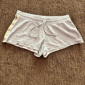 P.J. Salvage Light Gray Lounge Shorts, size M. Good condition.